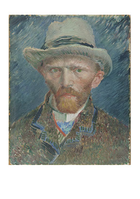 Autoportrait, Vincent van Gogh, 1887 carton, h 42cm × l 34cm × p 8cm Plus de détails Vincent s'installe à Paris en 1886, après avoir entendu s
