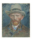 Autoportrait, Vincent van Gogh, 1887 carton, h 42cm × l 34cm × p 8cm Plus de détails Vincent s'installe à Paris en 1886, après avoir entendu s