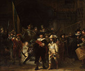 La ronde de nuit, Rembrandt van Rijn, 1642 huile sur toile, h 379.5cm × w 453.5cm × w 337kg Plus de détails Le tableau le plus grand et le plu